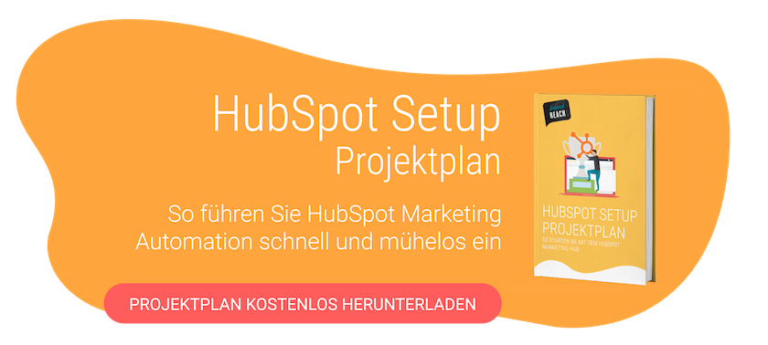 HubSpot Marketing Hub Setup Projektplan